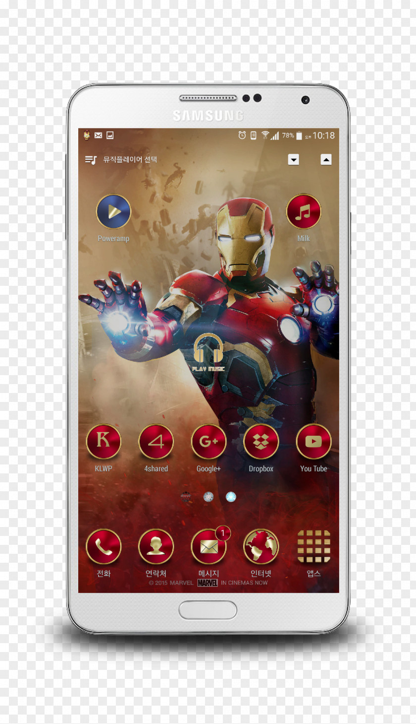 DEE Iron Man Smartphone Marvel Comics Cinematic Universe PNG
