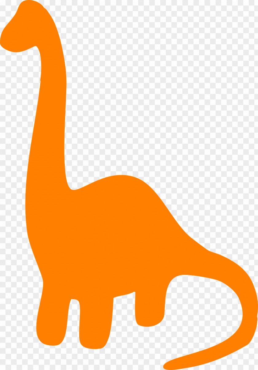 Dinosaur Tyrannosaurus Silhouette Apatosaurus Clip Art PNG