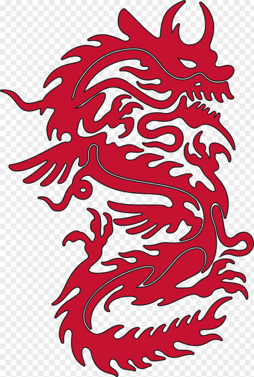 Dragon T-shirt Red Clip Art PNG