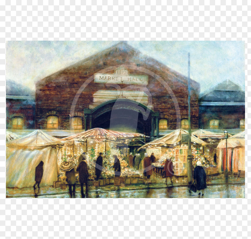 Painting Apollo Print Services Limited Wigan Market Hall Artist (Stop K) PNG