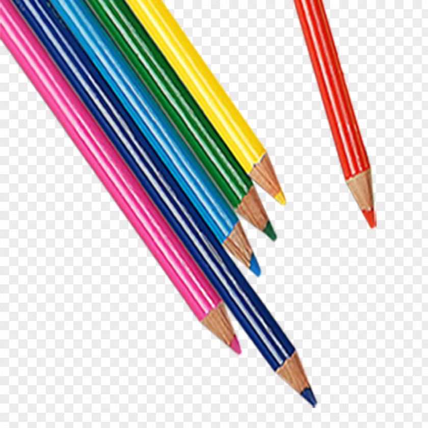 Pencil Colored Painting PNG