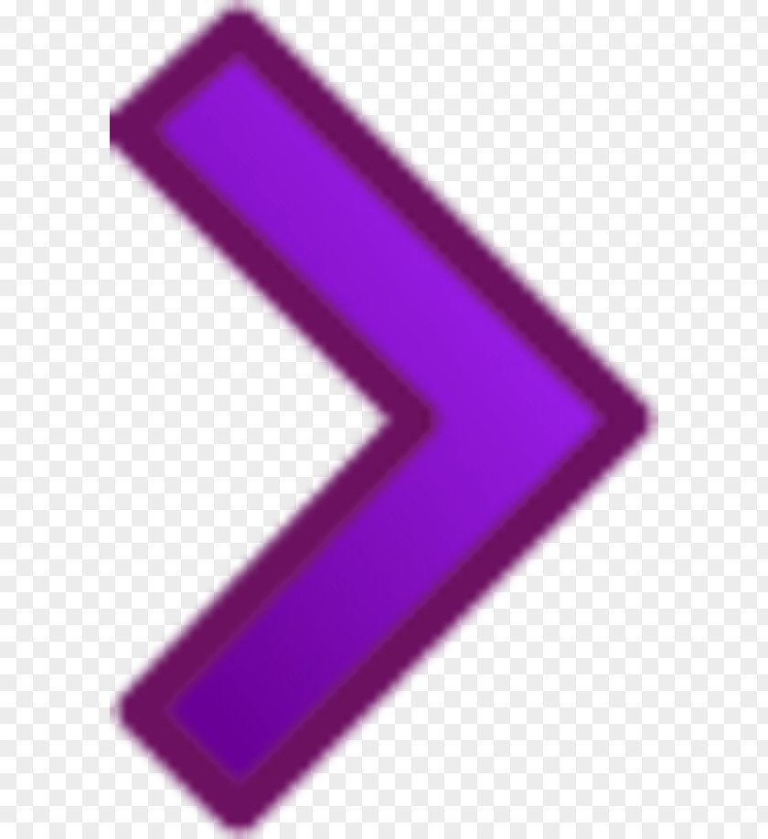 Pictures Of Arrows Pointing Left Triangle Purple PNG