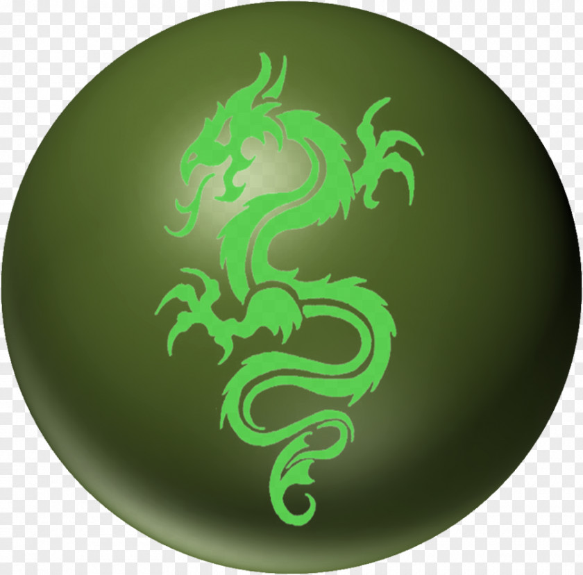 Green Dragon Chinese Clip Art PNG