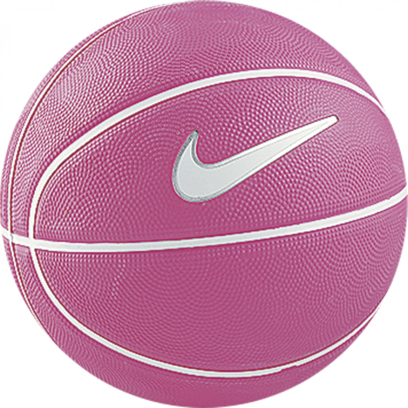 Nike Swoosh Women's Basketball Pink Woman PNG