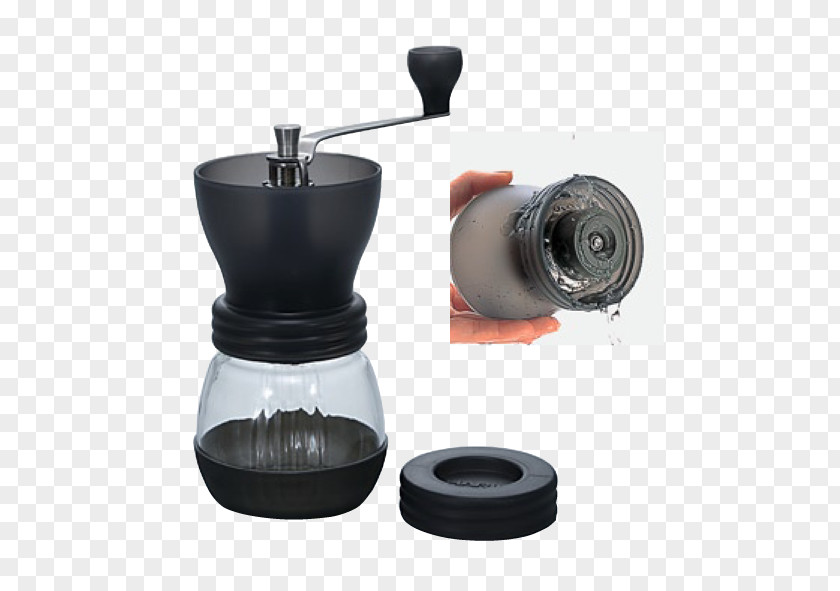 Coffee Iced Brewed Hario Burr Mill PNG