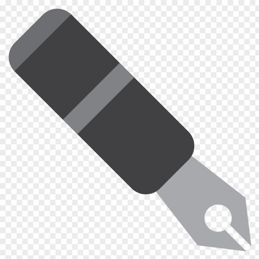 Ink Pen Apple Color Emoji Nib IPhone Text Messaging PNG