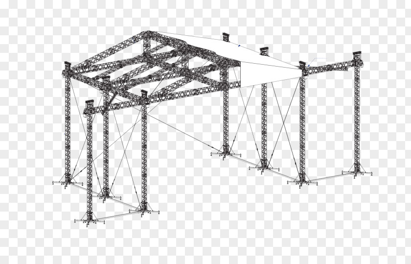 Timber Roof Truss Aluminium Pitch PNG