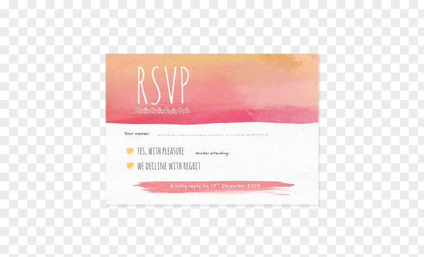Watercolor Vector Invitation Card Brand Sky Plc Font PNG