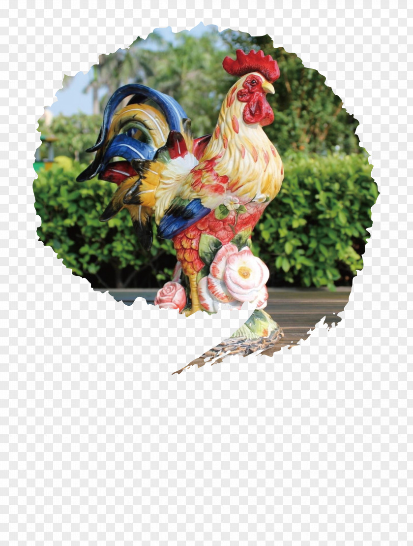 2017 Spring Chicken Painting Rooster Oil PNG