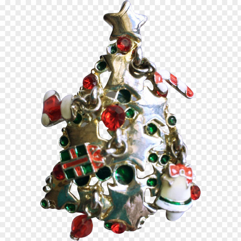 Brooch Christmas Ornament Decoration Tree PNG