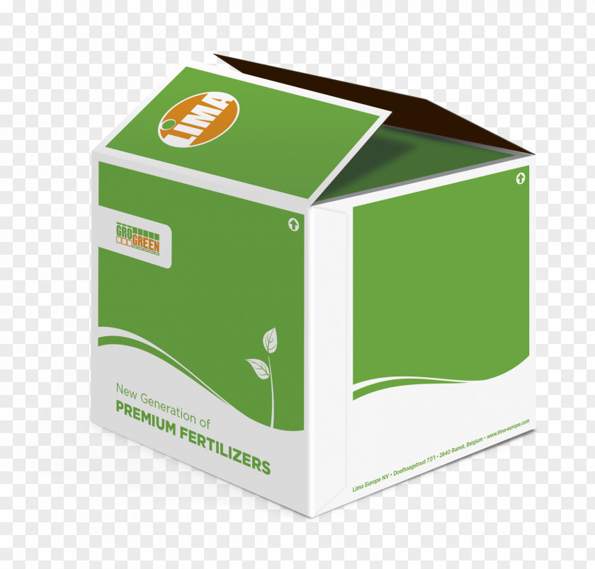 Environment-friendly Lima Europe NV Fertilisers Box Packaging And Labeling Carton PNG