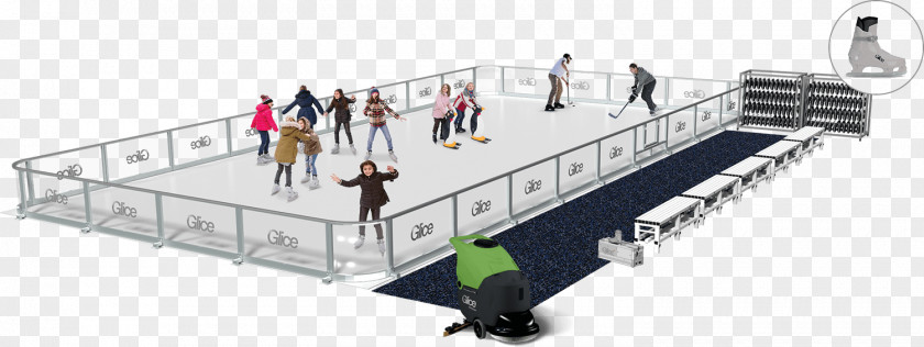 Ice Skates Rink Synthetic Skating Hockey Field PNG