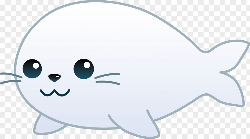 Cute Lion Clipart Sea Harp Seal Pinniped Clip Art PNG