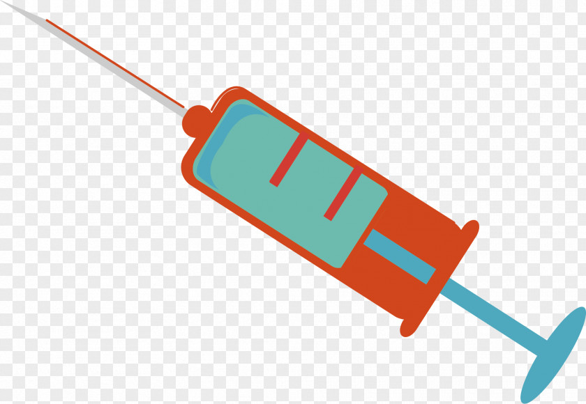 Red Syringe Medicine Injection Biomedical Sciences Pharmaceutical Drug PNG