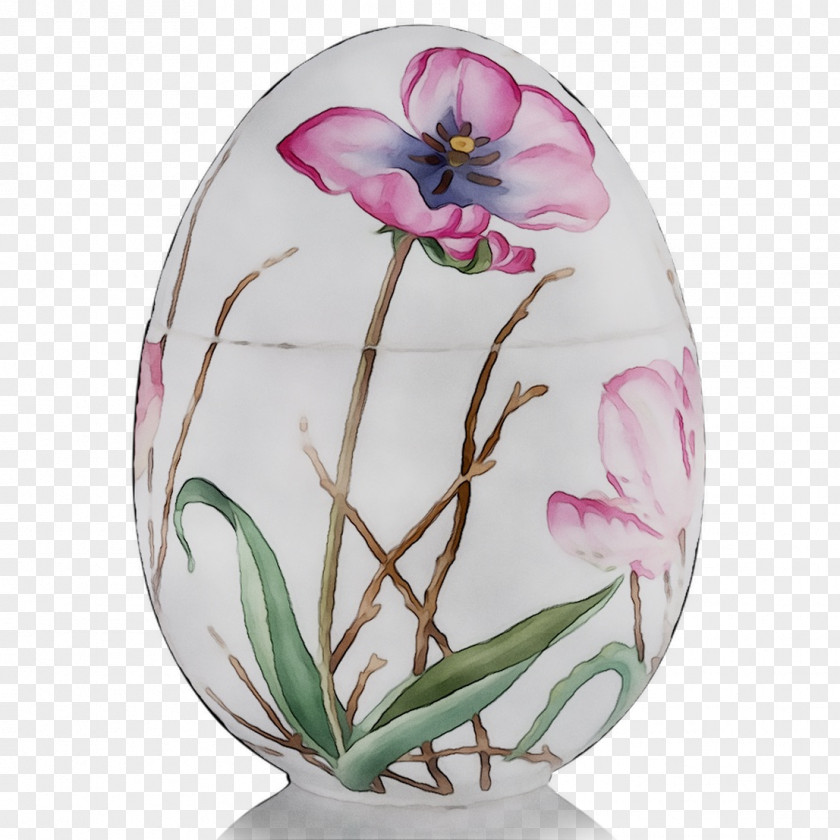 Vase Flower Porcelain Tableware Easter Egg PNG