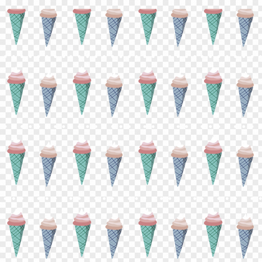 Ice Cream Collage Picture Vector PNG