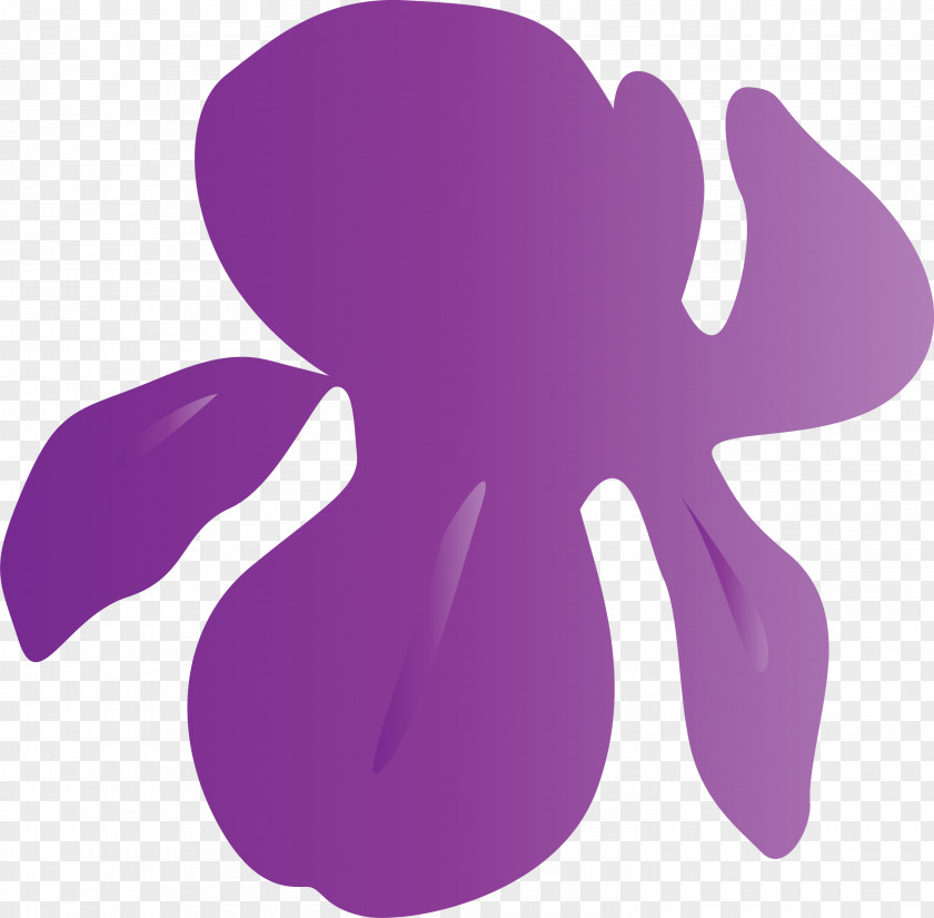 Iris Flower Spring PNG