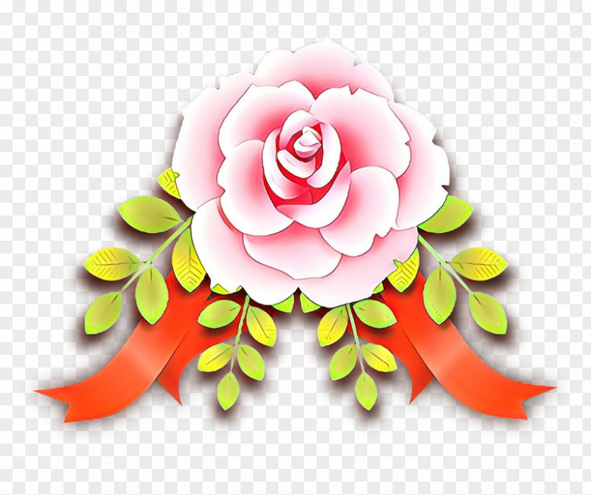 Perennial Plant Brooch Pink Flowers Background PNG