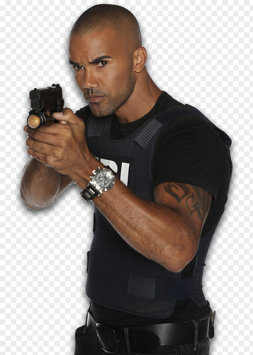 Policeman Shemar Moore Criminal Minds Derek Morgan CBS Celebrity PNG