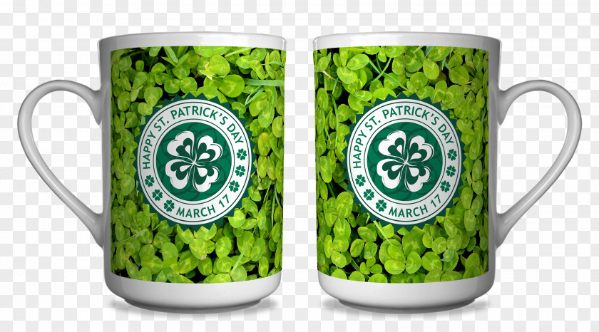 Saint Patrick's Day Mug Coffee Cup PNG