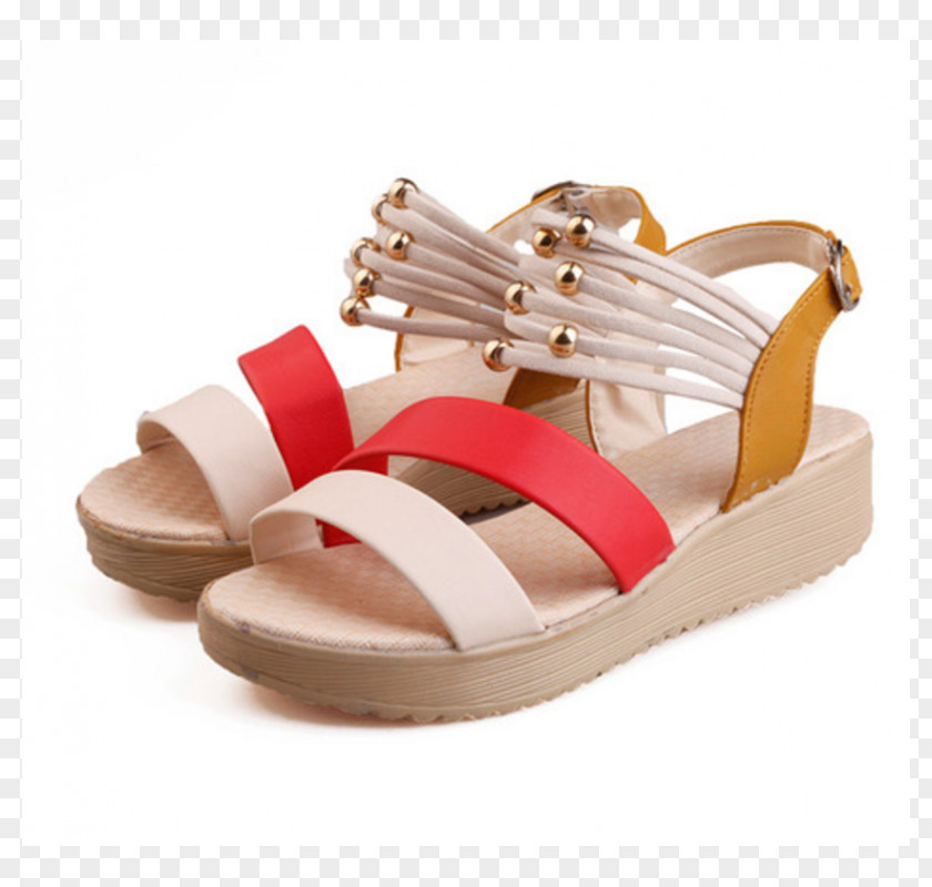 Sandal Flip-flops Fashion Wedge Platform Shoe PNG