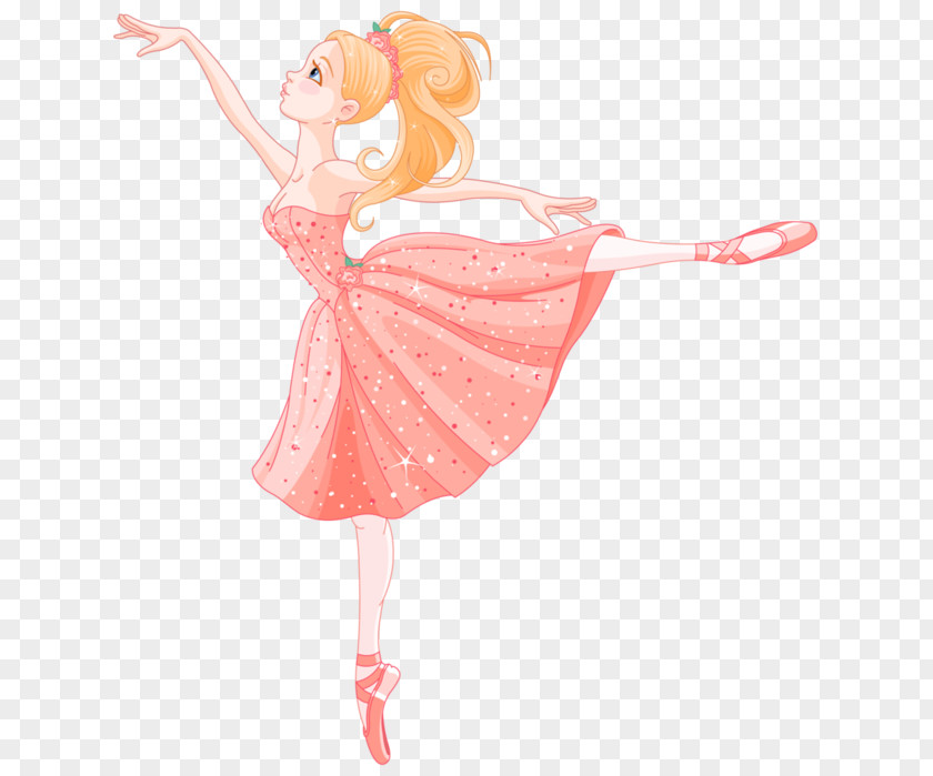 Cartoon Ballet Dancer PNG