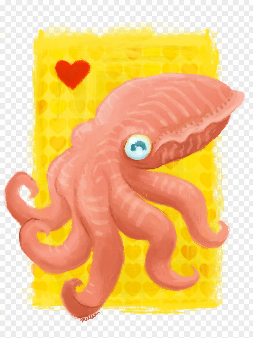 Cuddlefish Octopus PNG