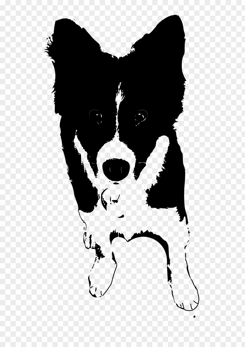 Doberman Border Collie Rough Puppy Clip Art PNG