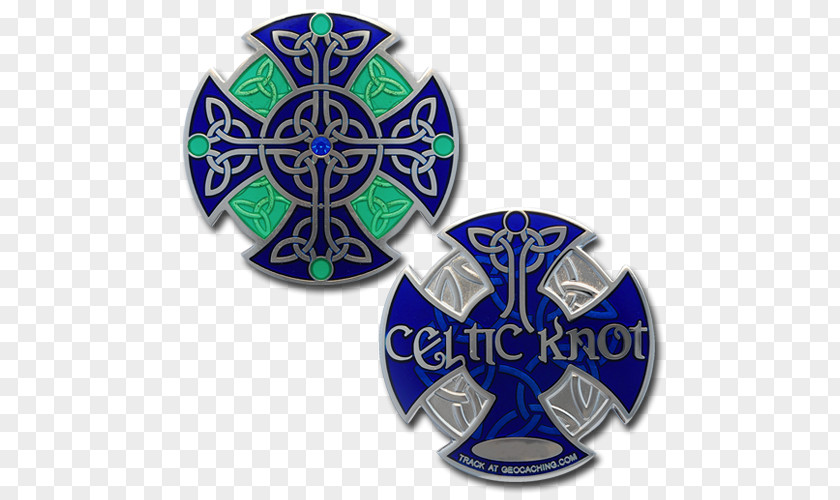 Friendship Knot Geocoin Geocaching Celtic PNG