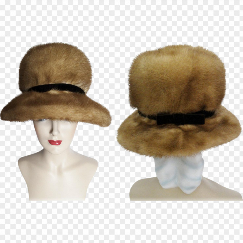 Hat Fur Clothing Headgear 1960s PNG