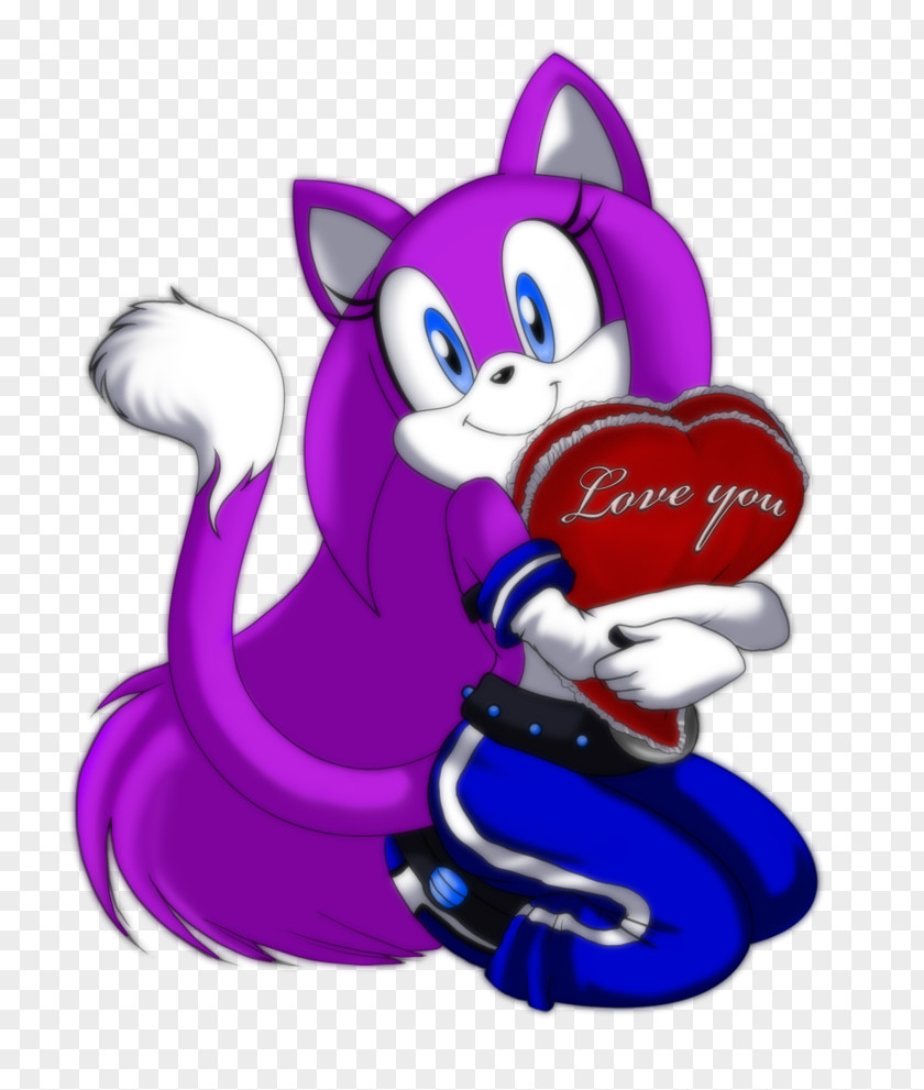 I Love You Kitty Cat Clip Art Illustration Product Purple PNG
