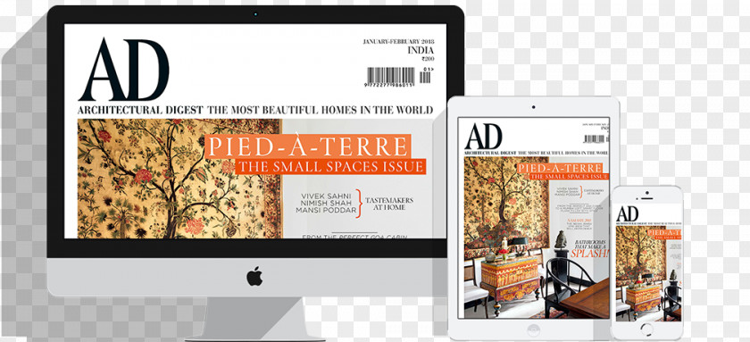 Magazine Ad Brand Architecture Architectural Digest Font PNG