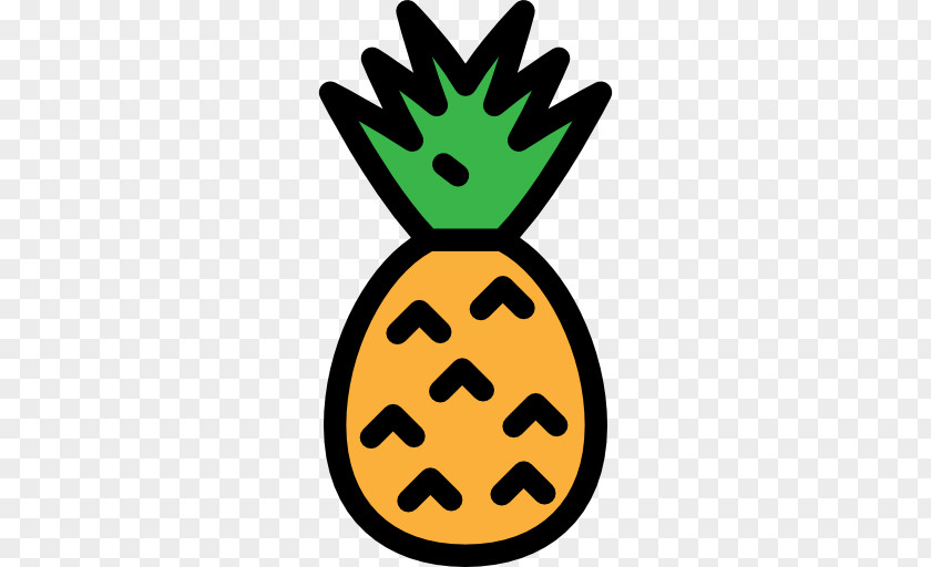 Pineapple Organic Food Vegetarian Cuisine Pizza Icon PNG