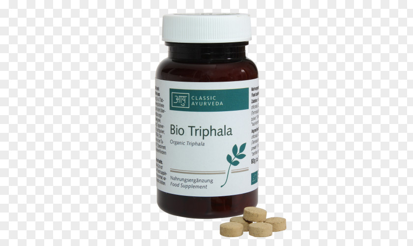 Tablet Dietary Supplement Triphala Ayurveda Rennet Herb PNG