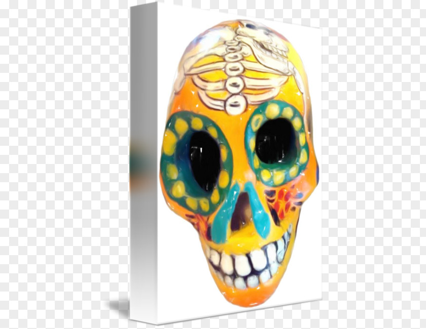 Dia De Los Muertos Skull Mask Font PNG
