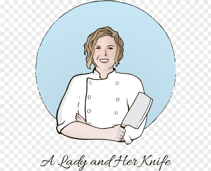 Lady Chef Graphic Design Web PNG