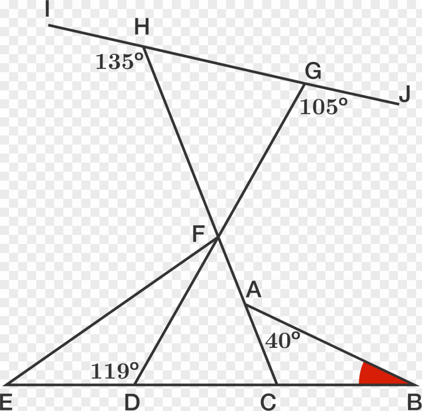 Angle Triangle Line Parallel Degree PNG