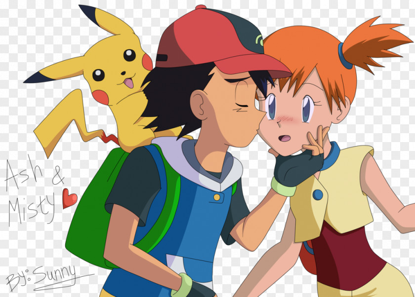 Ash Background Ketchum Misty Clemont DeviantArt Fan Art PNG