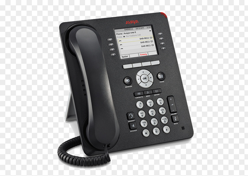 Avaya 9611G 9608 Telephone VoIP Phone PNG