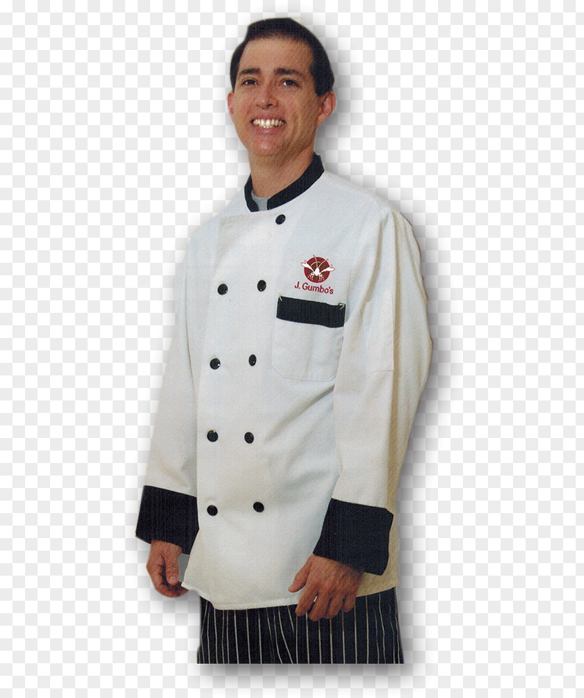Cooking Chef's Uniform J. Gumbo's Cajun Cuisine PNG
