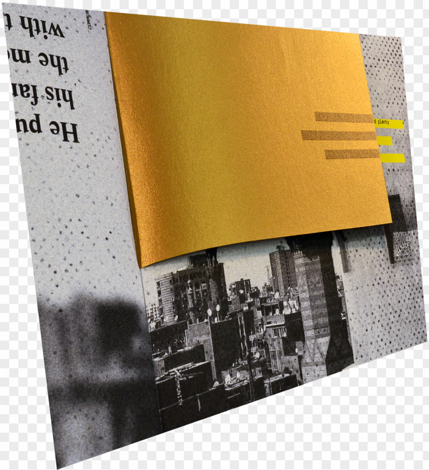 Golden Glare Brand Font Brochure PNG
