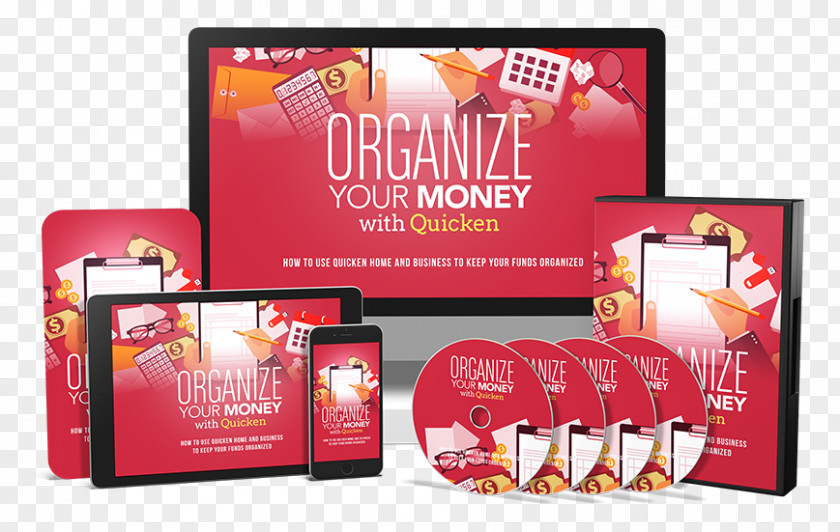 Mega Bundle Private Label Rights Quicken Money Marketing Computer Software PNG