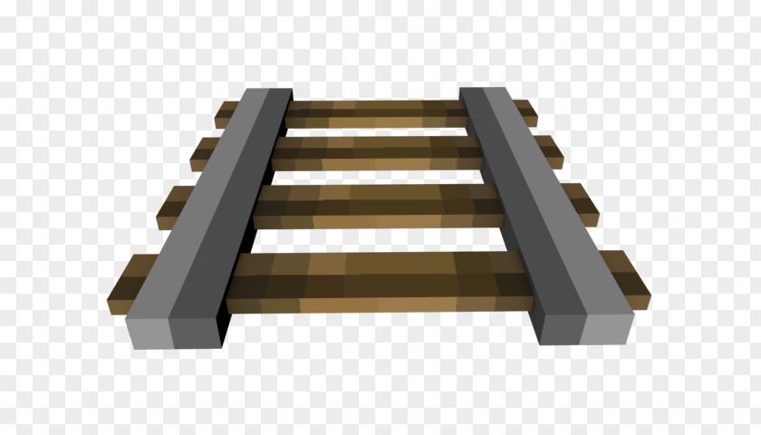 Minecraft Rail Transport Minecart Video Game Train PNG