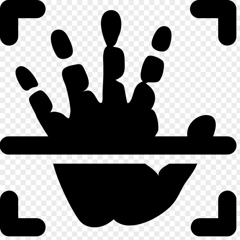Palm Hand Span PNG