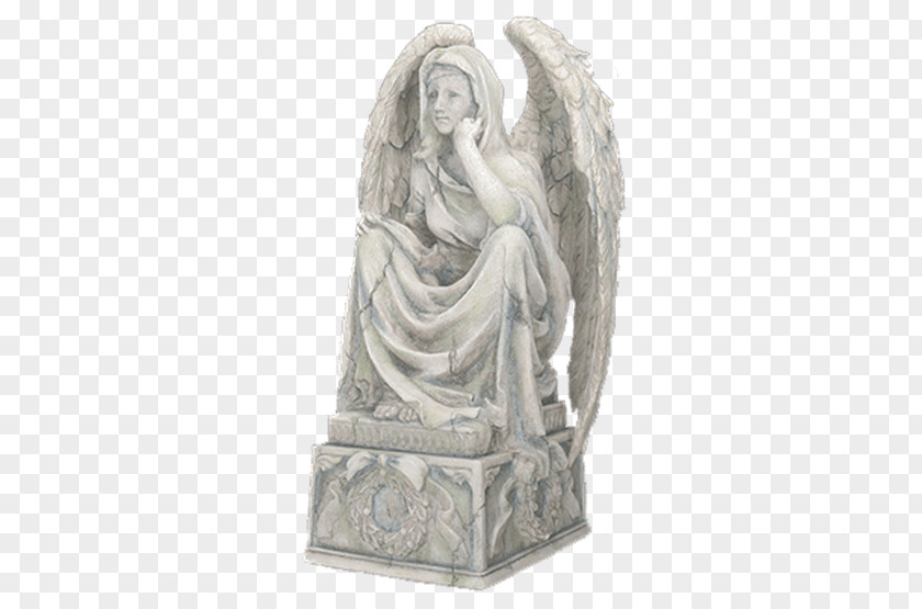 Angel Statue Classical Sculpture Figurine M PNG