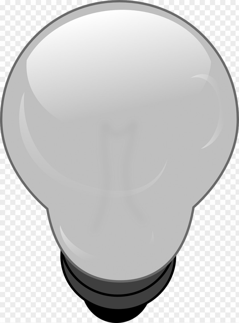 Light Incandescent Bulb Image Vector Graphics PNG