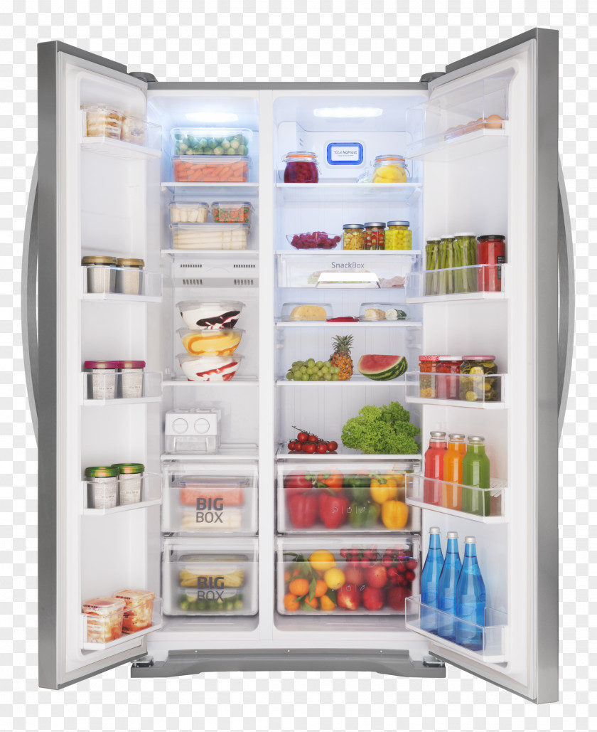 Refrigerator AMICA KGC 15477 W Amica 15802 E Side-by-Side Amic KühGefKo 15446 A++ SR PNG