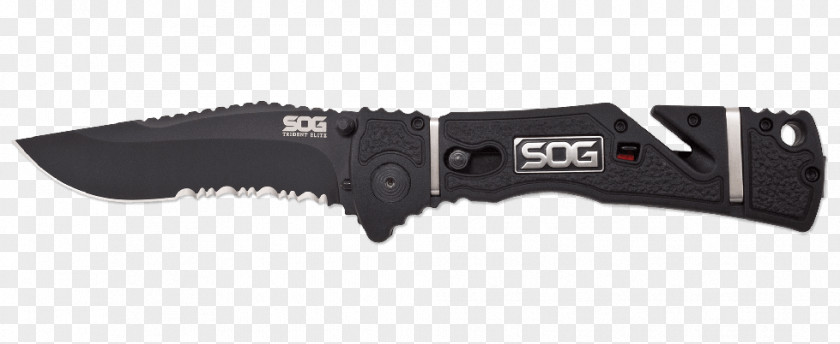 Sog Trident Tf 3 Pocketknife SOG Specialty Knives & Tools, LLC Clip Point Serrated Blade PNG
