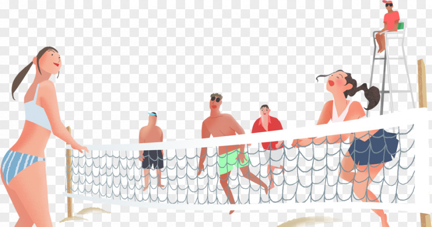 Beach Volleyball PNG