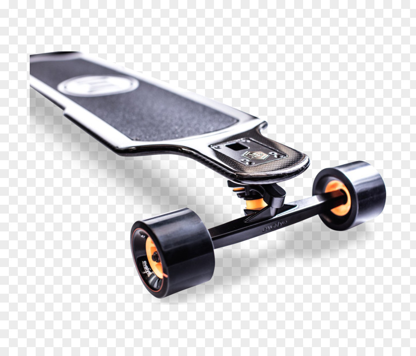 Carbon Fiber Electric Skateboard Electricity Evolution PNG